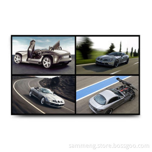 46-inch DID Spliced Video Wall with 1,920 x 1,080 Pixels Resolution and 180W Power